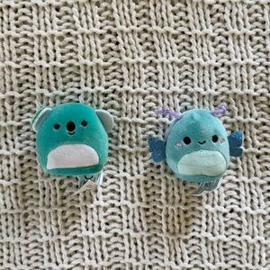 Mini Squishmallows 2” Koala and Butterfly